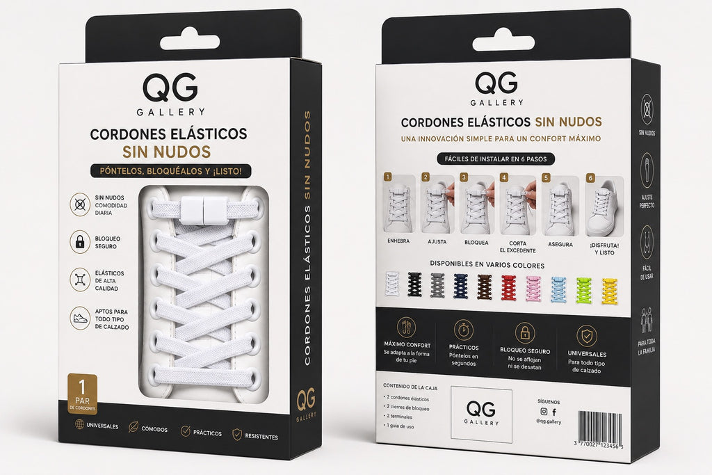 Cordones sin nudos - instalación