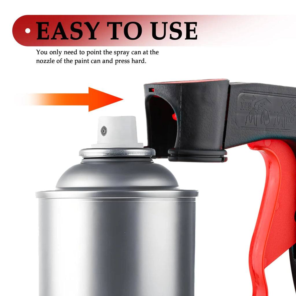 Car spray trigger handle reusable handle can convert spray can into paint sprayer suitable for car body repair paint sprayer DIY