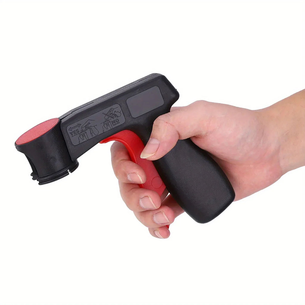 Portable Plastic Spray Gun Handle Universal Polishing Paint Spray Guns Adaptor Reusable Spraying Hand Spray Gun Car Paint Tools