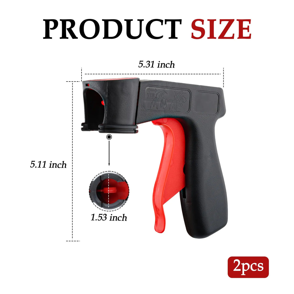 Car spray trigger handle reusable handle can convert spray can into paint sprayer suitable for car body repair paint sprayer DIY