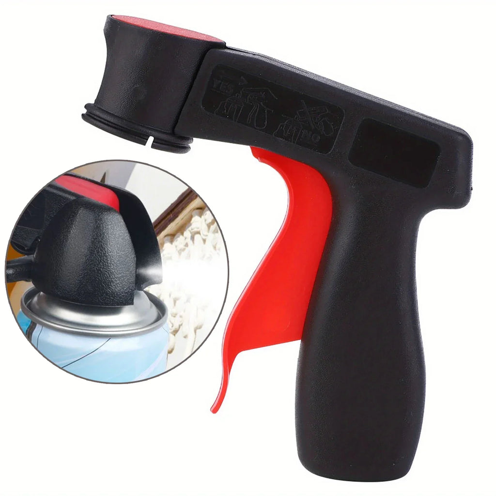 Portable Plastic Spray Gun Handle Universal Polishing Paint Spray Guns Adaptor Reusable Spraying Hand Spray Gun Car Paint Tools