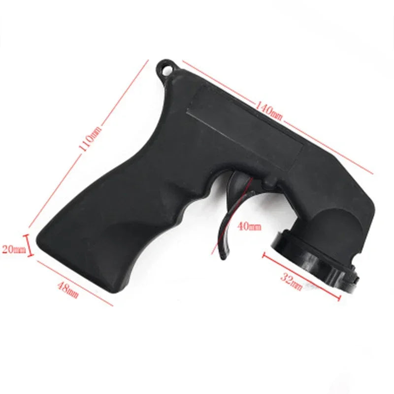 Portable Plastic Spray Gun Handle Universal Polishing Paint Spray Guns Adaptor Reusable Spraying Hand Spray Gun Car Paint Tools
