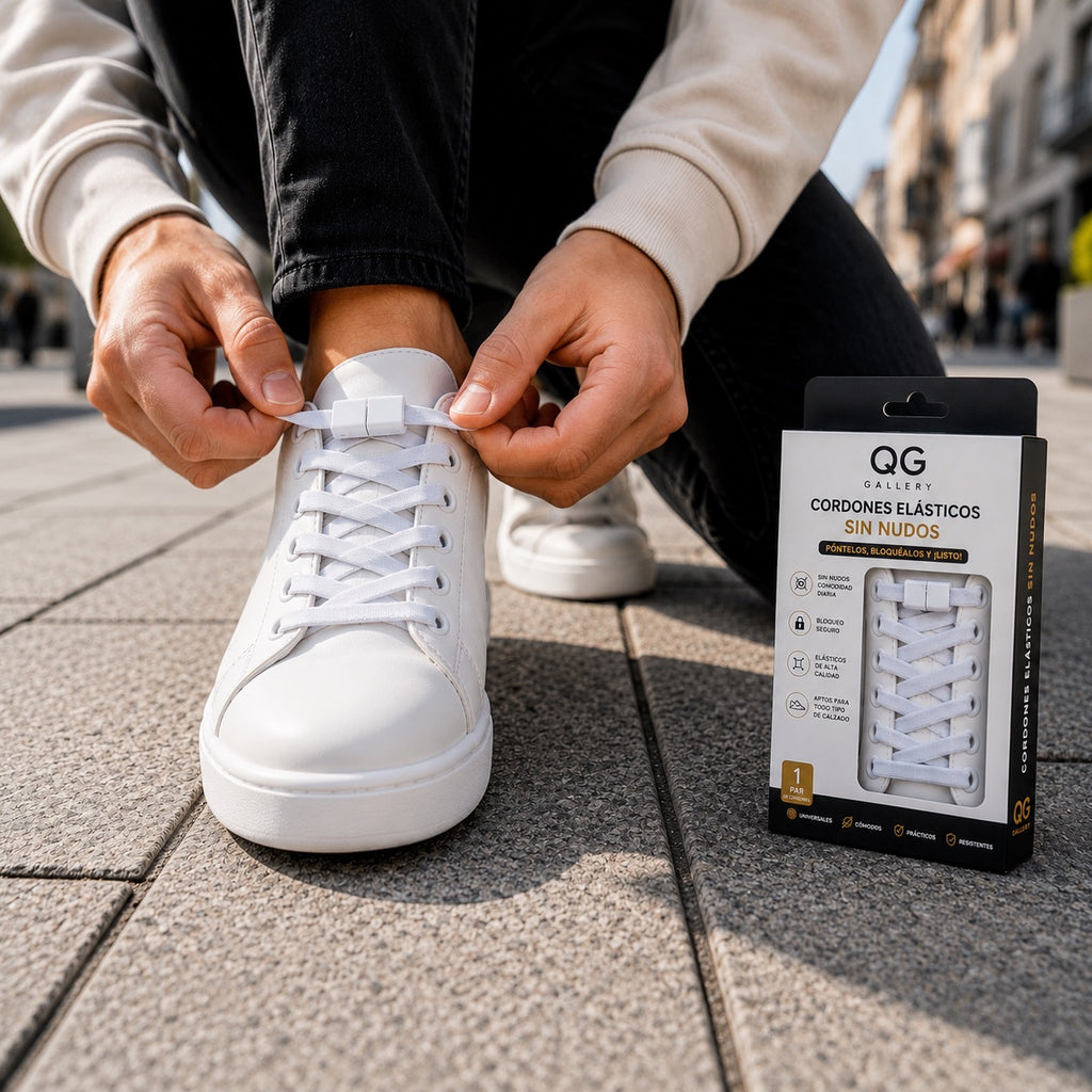Cordones sin nudos – Sistema Easy Lock